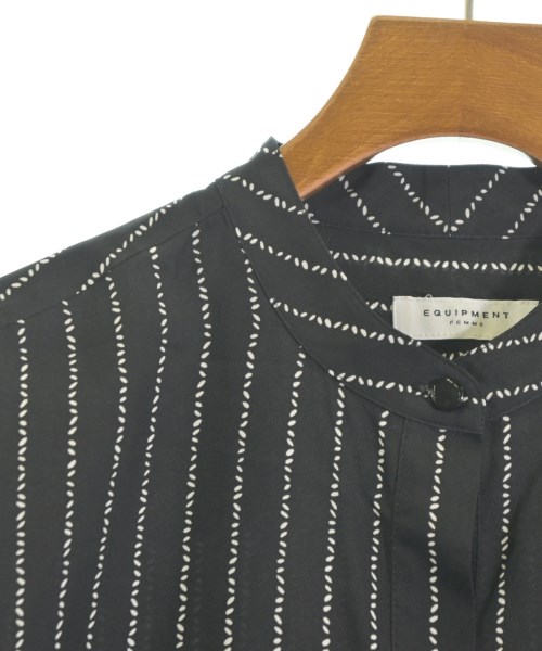 EQUIPMENT（エキプモン）ブラウス 黒 サイズ:M レディース/2200620021081