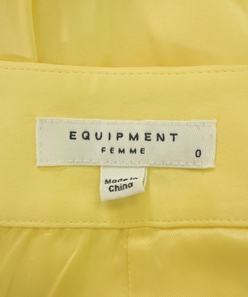 EQUIPMENT（エキプモン）その他 黄 サイズ:0(XS位) レディース/2200632381067