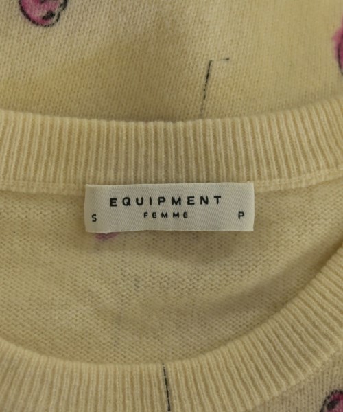 EQUIPMENT（エキプモン）ニット・セーター ベージュ サイズ:S レディース/2200615593043