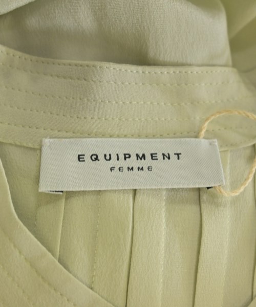 EQUIPMENT（エキプモン）ブラウス 緑 サイズ:S レディース/2200609524244