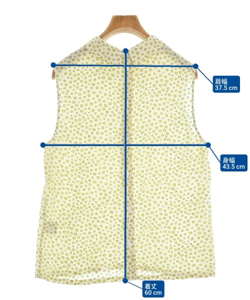 EQUIPMENT（エキプモン）ブラウス 黄 サイズ:S レディース/2200612585188