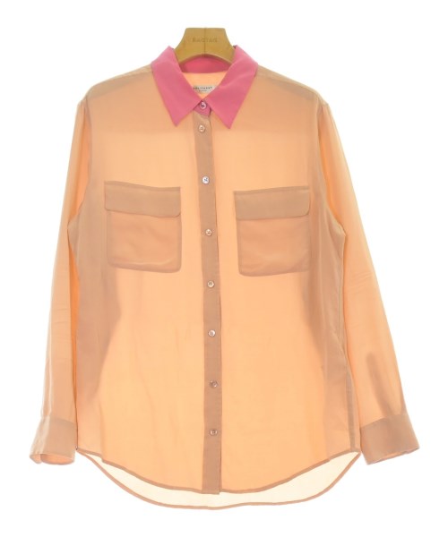 EQUIPMENT(エキプモン)カジュアルシャツ オレンジ サイズ:S/2200676211160