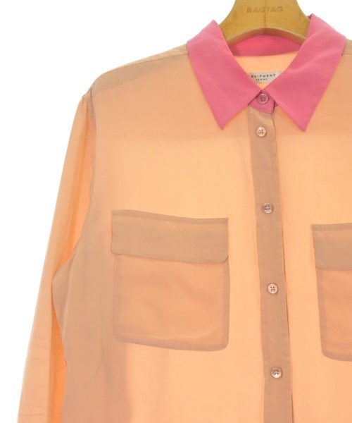 EQUIPMENT（エキプモン）カジュアルシャツ オレンジ サイズ:S レディース/2200676211160