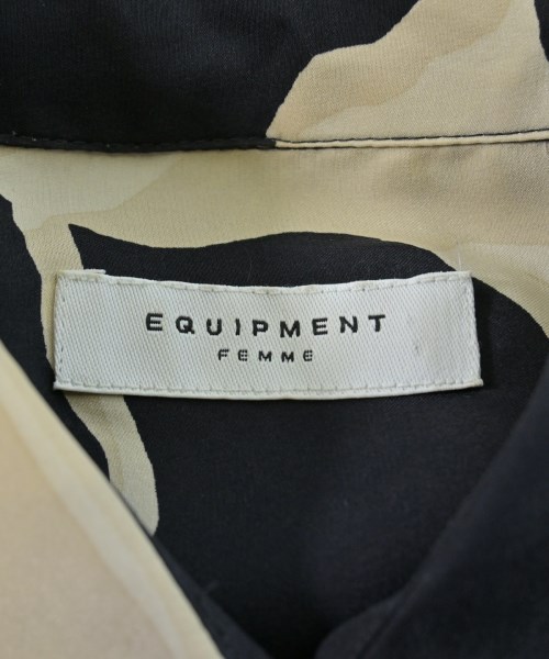 EQUIPMENT（エキプモン）カジュアルシャツ 黒 サイズ:S レディース/2200678673034