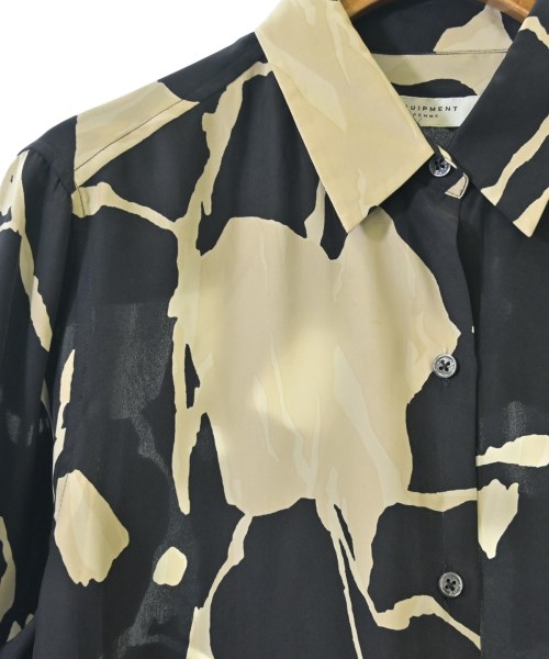 EQUIPMENT（エキプモン）カジュアルシャツ 黒 サイズ:S レディース/2200678673034