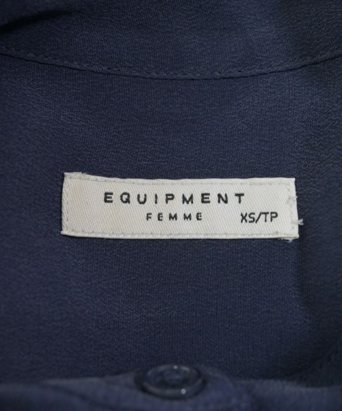 EQUIPMENT（エキプモン）カジュアルシャツ 青 サイズ:XS レディース/2200653988184