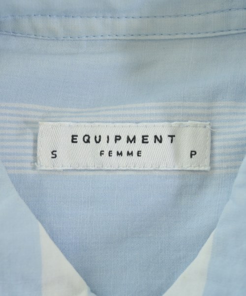 EQUIPMENT（エキプモン）ブラウス 青 サイズ:S レディース/2200661629031