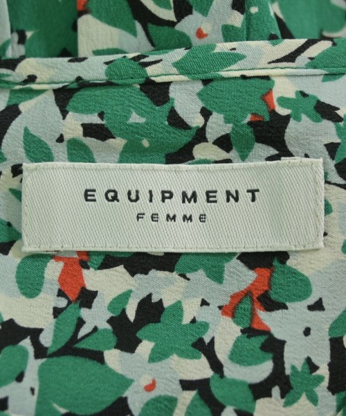 EQUIPMENT（エキプモン）ブラウス 緑 サイズ:XS レディース/2200711194069