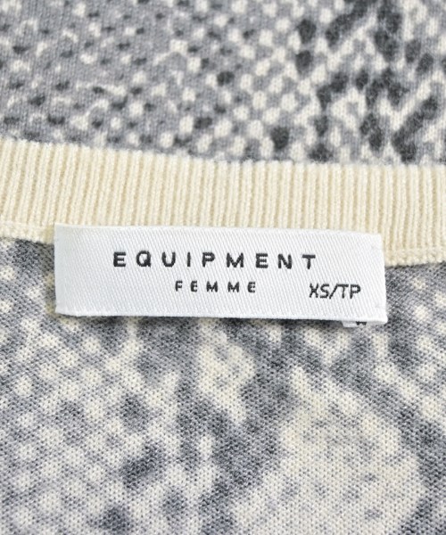 EQUIPMENT（エキプモン）ニット・セーター グレー サイズ:XS レディース/2200640258023