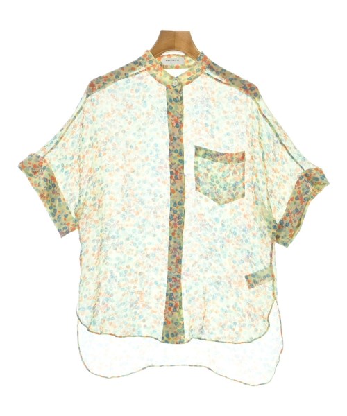 EQUIPMENT(エキプモン)カジュアルシャツ 黄 サイズ:XS/2200640258030