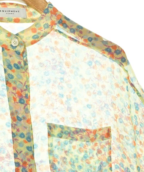 EQUIPMENT（エキプモン）カジュアルシャツ 黄 サイズ:XS レディース/2200640258030
