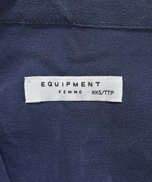 EQUIPMENT（エキプモン）ブラウス 紺 サイズ:XXS レディース/2200634991363