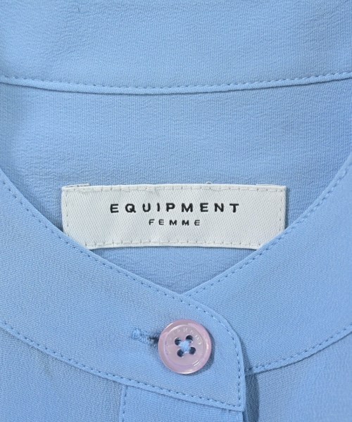 EQUIPMENT（エキプモン）ブラウス 青 サイズ:XS レディース/2200634991646
