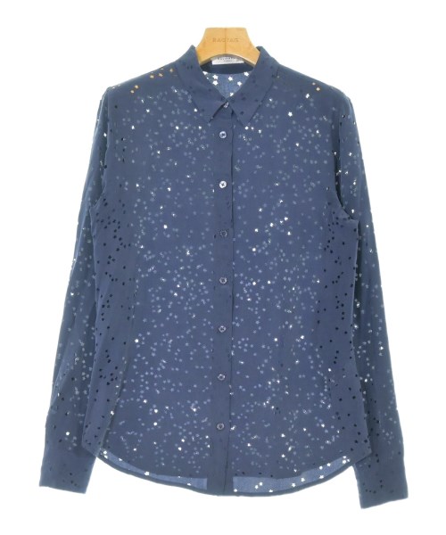 EQUIPMENT(エキプモン)ブラウス 紺 サイズ:XS/2200637563130