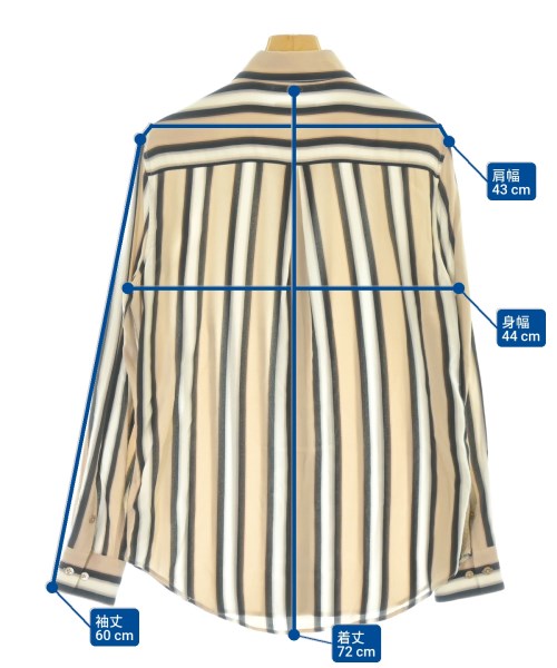 EQUIPMENT（エキプモン）カジュアルシャツ ベージュ サイズ:-(M位) レディース/2200646517148