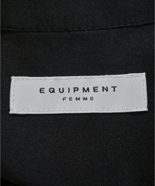 EQUIPMENT（エキプモン）カジュアルシャツ 黒 サイズ:S レディース/2200702597053