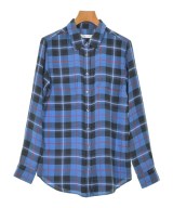 EQUIPMENT（エキプモン）カジュアルシャツ 青 サイズ:S レディース/2200660618012