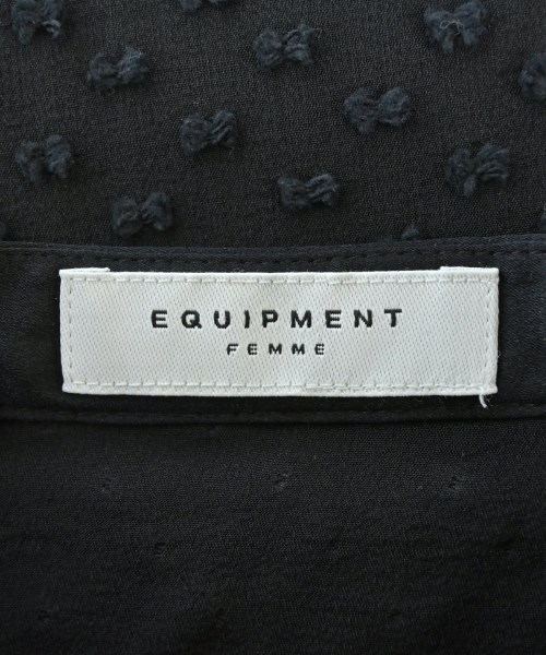 EQUIPMENT（エキプモン）ブラウス 黒 サイズ:S レディース/2200663360031