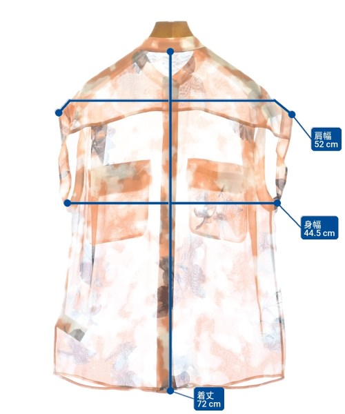 EQUIPMENT（エキプモン）ブラウス オレンジ サイズ:XS レディース/2200669094060