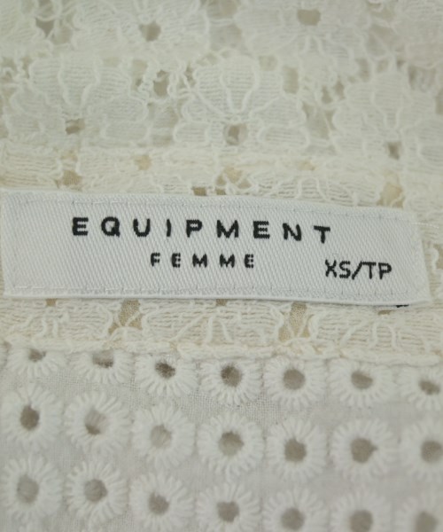 EQUIPMENT（エキプモン）カジュアルシャツ 白 サイズ:XS レディース/2200723599067