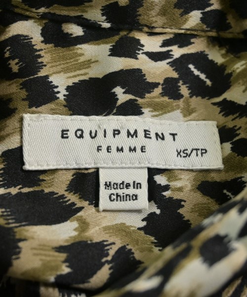 EQUIPMENT（エキプモン）ブラウス カーキ サイズ:XS レディース/2200688511043