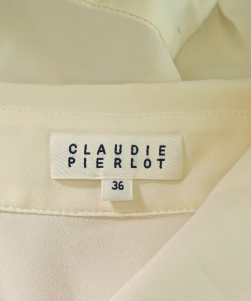 CLAUDIE PIERLOT（クローディーピエルロ）カジュアルシャツ 白 サイズ:36(S位) レディース/2200621455052