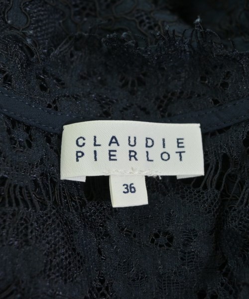 CLAUDIE PIERLOT（クローディーピエルロ）ブラウス 紺 サイズ:36(S位) レディース/2200609822043