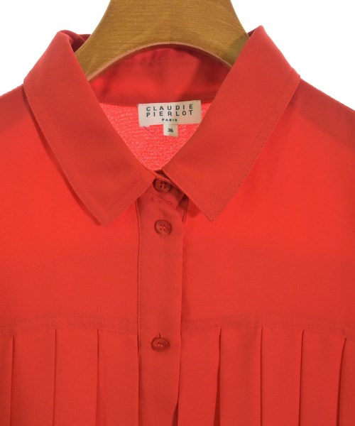 CLAUDIE PIERLOT（クローディーピエルロ）カジュアルシャツ 赤 サイズ:36(S位) レディース/2200647045053