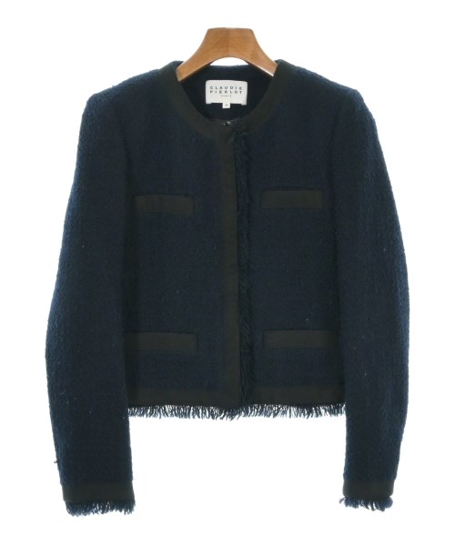 CLAUDIE PIERLOT(クローディーピエルロ)のノーカラージャケット サイズ:36(S位) 7,000円