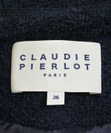 CLAUDIE PIERLOT（クローディーピエルロ）ノーカラージャケット 紺 サイズ:36(S位) レディース/2200735823051