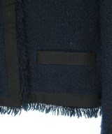 CLAUDIE PIERLOT（クローディーピエルロ）ノーカラージャケット 紺 サイズ:36(S位) レディース/2200735823051