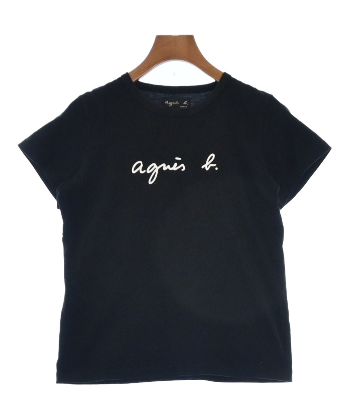 Agnes b.（アニエスベー）Tシャツ・カットソー 黒 サイズ:2(M位