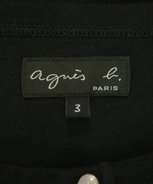Agnes b.（アニエスベー）カーディガン 黒 サイズ:3(L位) レディース/2200620007238