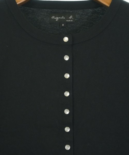 Agnes b.（アニエスベー）カーディガン 黒 サイズ:3(L位) レディース/2200620007238