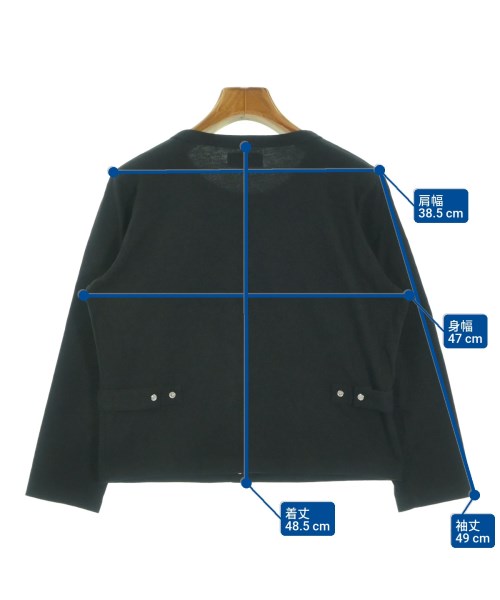 Agnes b.（アニエスベー）カーディガン 黒 サイズ:3(L位) レディース/2200620007238