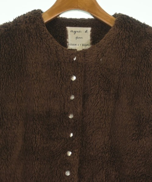 Agnes b.（アニエスベー）カーディガン 茶 サイズ:S レディース/2200631255024