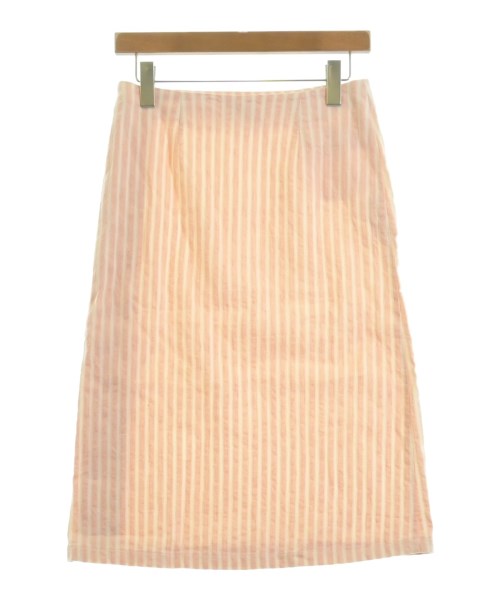 Agnes b.（アニエスベー）ひざ丈スカート ピンク サイズ:36(S位) レディース/2200631541035