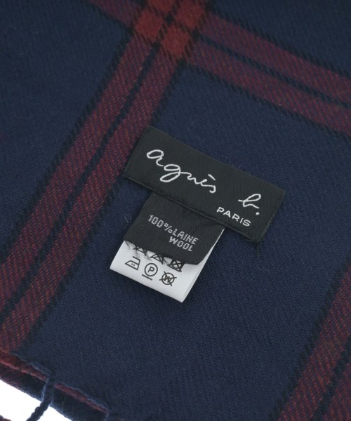 Agnes b.（アニエスベー）ストール 紺 サイズ:- レディース/2200623339077