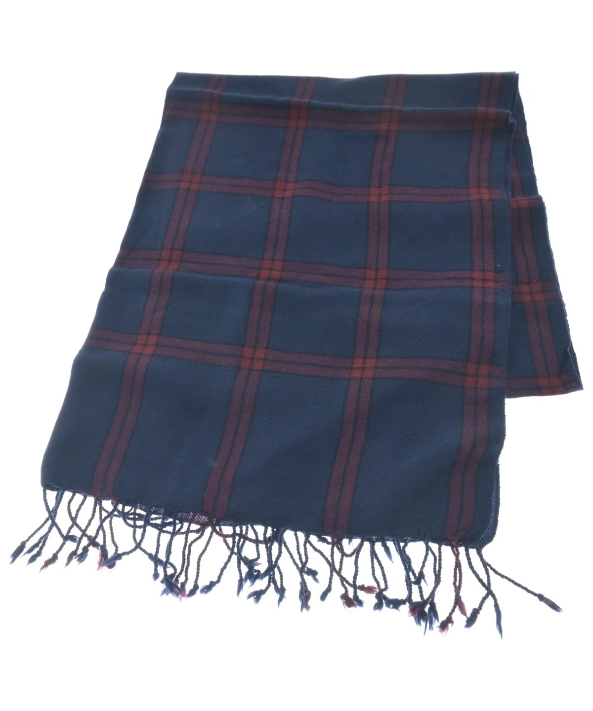 Agnes b.（アニエスベー）ストール 紺 サイズ:- レディース