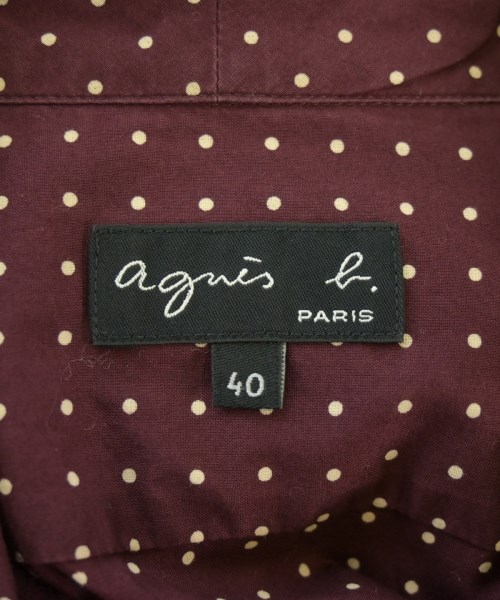 Agnes b.（アニエスベー）ブラウス 赤 サイズ:40(M位) レディース/2200636372047