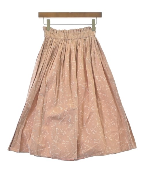 Agnes b.（アニエスベー）ロング・マキシ丈スカート ピンク サイズ:36(S位) レディース/2200622394060