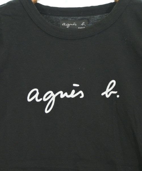 Agnes b.（アニエスベー）Tシャツ・カットソー 黒 サイズ:2(M位) レディース/2200623379028