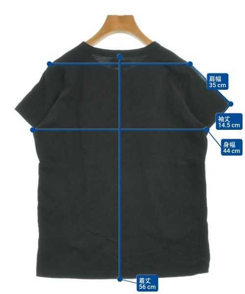 Agnes b.（アニエスベー）Tシャツ・カットソー 黒 サイズ:2(M位) レディース/2200623379028
