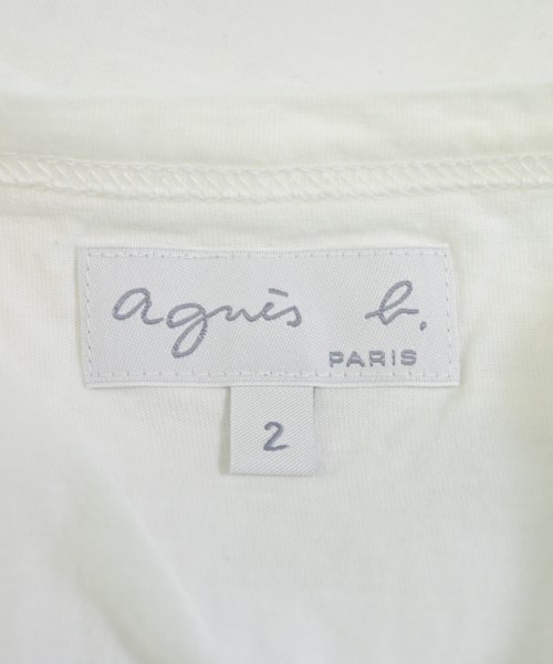 Agnes b.（アニエスベー）Tシャツ・カットソー 白 サイズ:2(M位) レディース/2200623379035