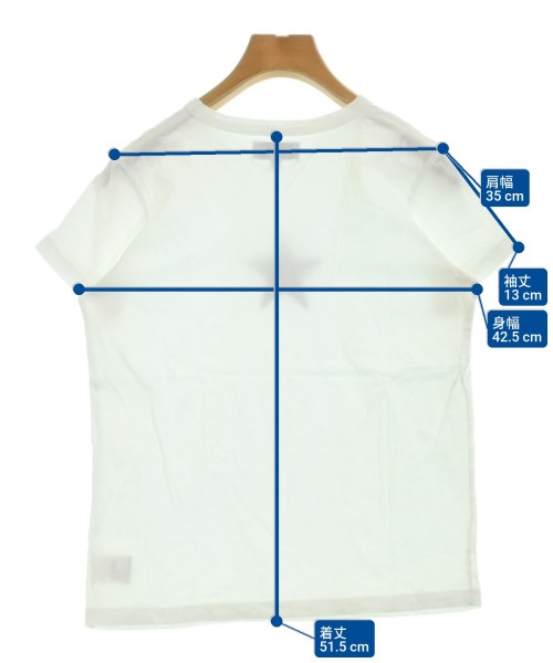 Agnes b.（アニエスベー）Tシャツ・カットソー 白 サイズ:2(M位) レディース/2200623379035