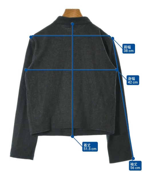 Agnes b.（アニエスベー）カジュアルジャケット グレー サイズ:-(M位) レディース/2200638656046