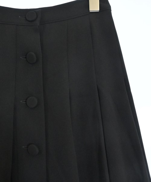 Agnes b.（アニエスベー）ひざ丈スカート 黒 サイズ:34(XS位) レディース/2200623641118