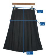 Agnes b.（アニエスベー）ひざ丈スカート 黒 サイズ:34(XS位) レディース/2200623641118