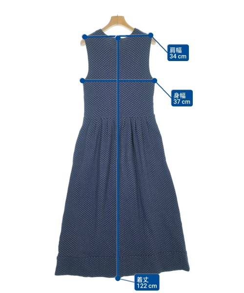 Agnes b.（アニエスベー）ワンピース 紺 サイズ:2(M位) レディース/2200639023021