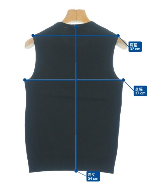 Agnes b.（アニエスベー）ベスト 黒 サイズ:-(XS位) レディース/2200639797175